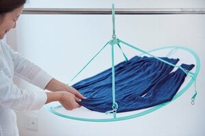 形を整えて平干しする