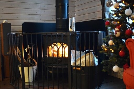 薪ストーブ全体