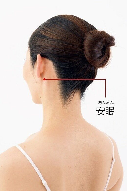 不眠に効くツボ「安眠」
