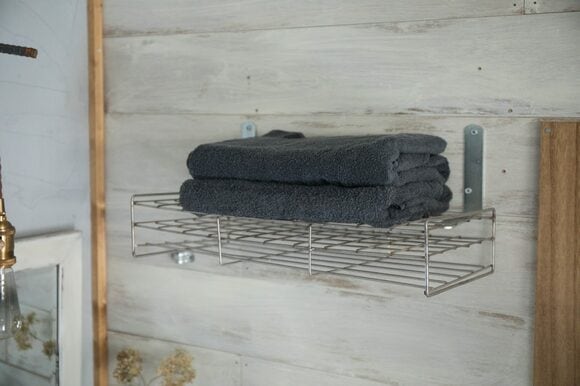 試験管立てをタオル置きに