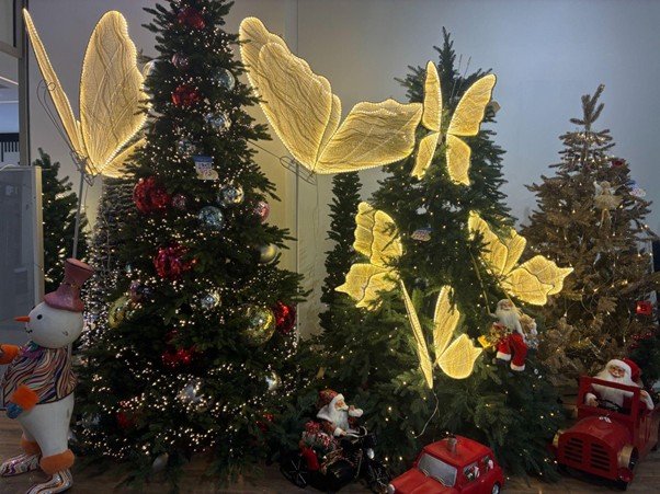 ジョージアのクリスマスツリー