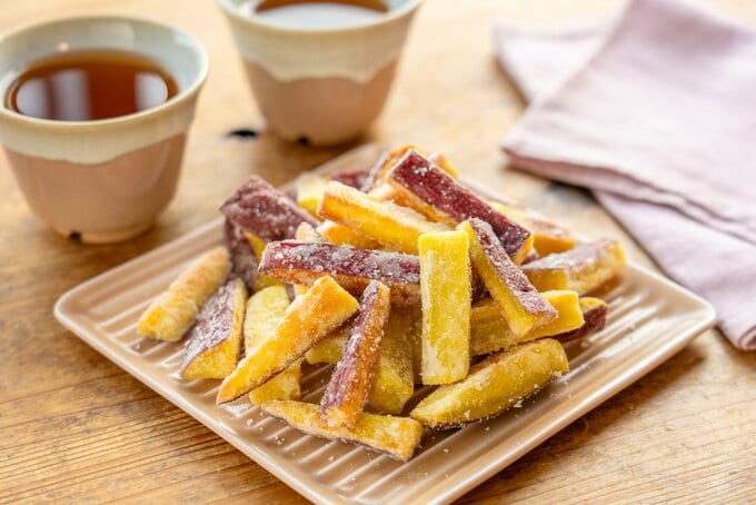 サツマイモのカリカリおやつ