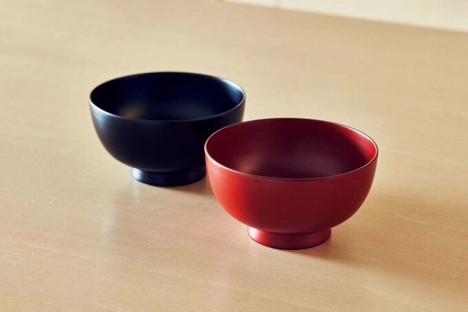 福井県の「漆琳堂」の汁椀