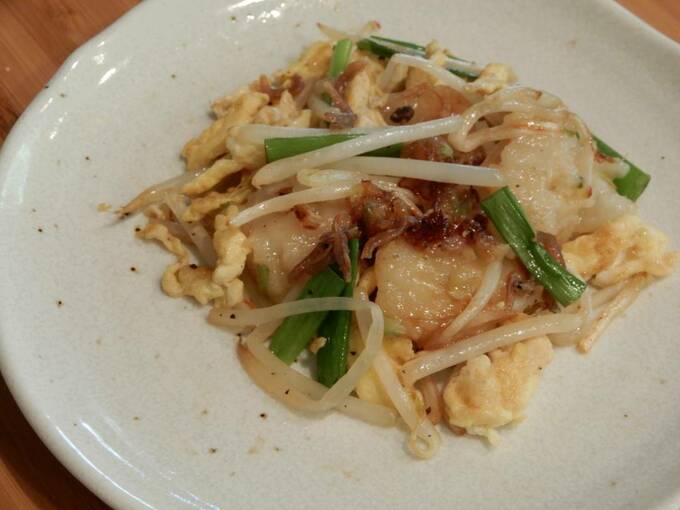 自宅で再現した大根餅