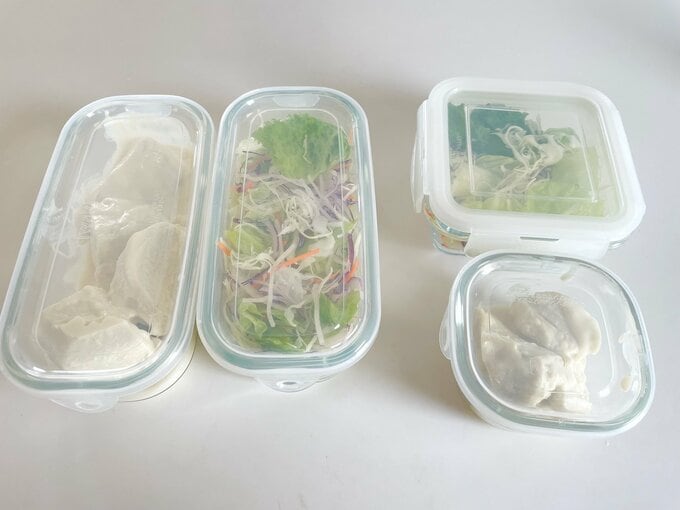 保存容器に移し替える