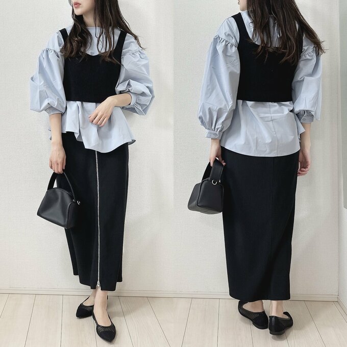 スカート合わせ