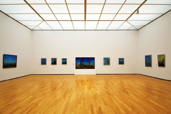 近代美術館 葉山の展示室