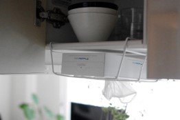 ワイヤーラックで収納