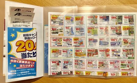 100均の変形A4ファイルがクーポン管理を変える！もう、おトクは逃さない！