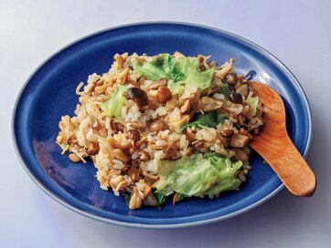 ごはんが半分量でも満腹チャーハン。糖質オフ中の主食レシピ