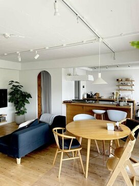 築40年マンションのリノベーションで意識したこと。廊下は不要と割り切って