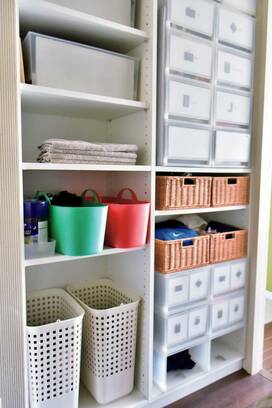 “片づけロッカー”があればもう散らからない！リビング、玄関、クローゼットにも
