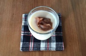 マロンクリームをのせたり