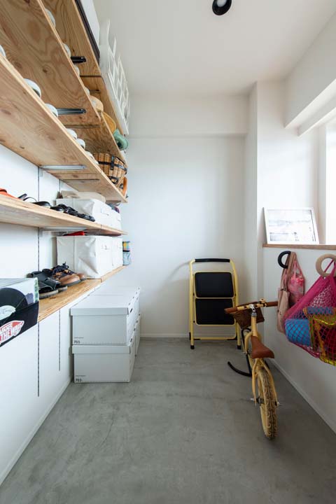 妻の希望である「広い玄関」を実現