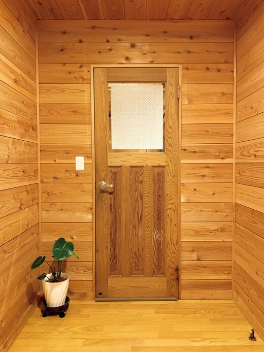 片づけた後の玄関