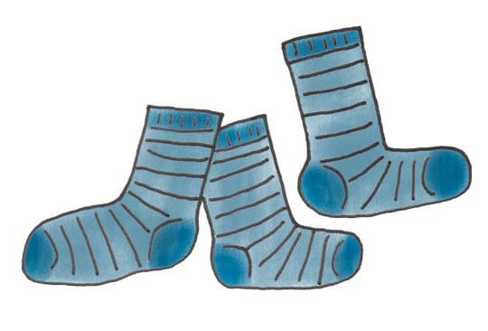 イラスト靴下