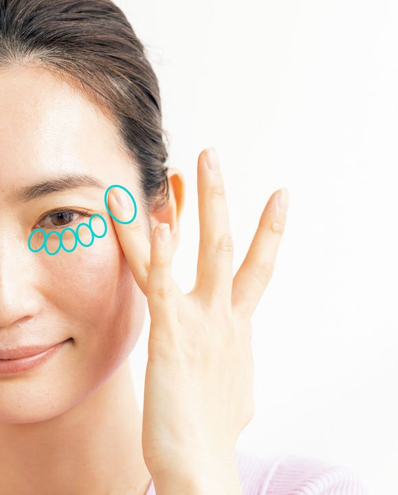 「1か所1秒置き」でこすらず保湿