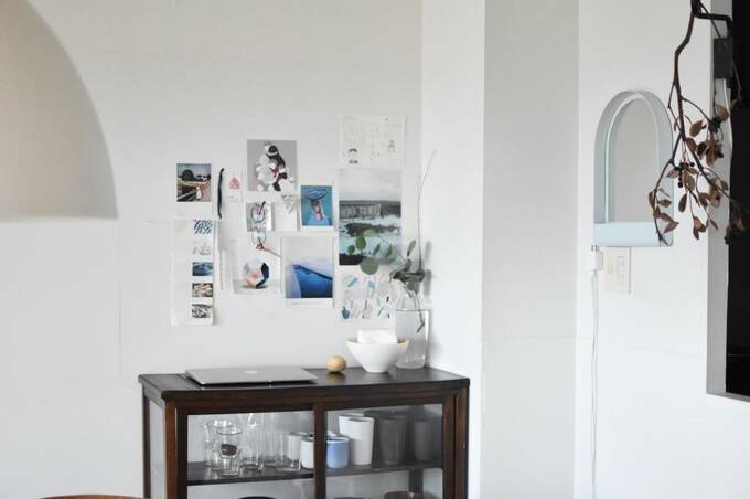 ダイニングの棚