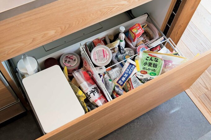 シンク下の引き出しBEFORE