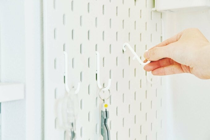 スコーディス 有孔ボード ホワイト