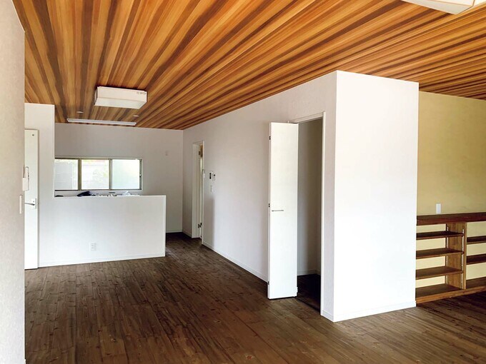 ダイニングキッチンはリフォームずみだった