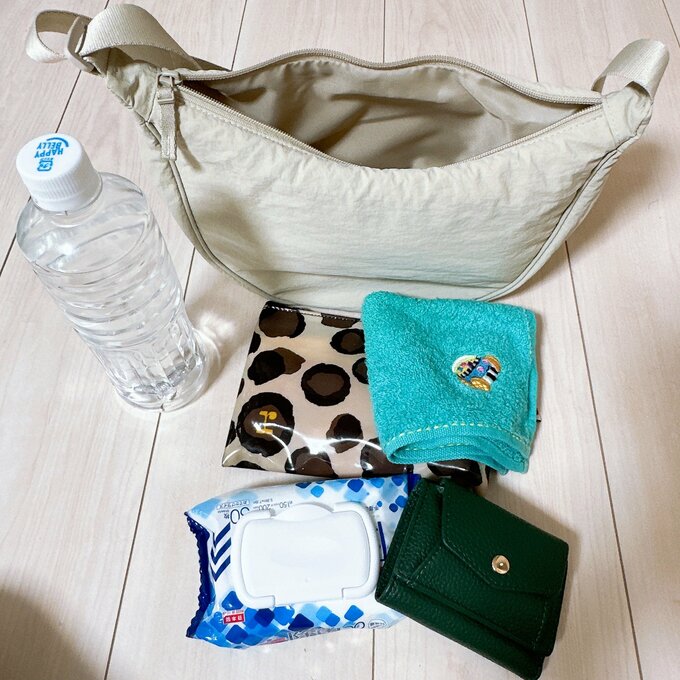 ラウンドミニショルダーバッグ容量