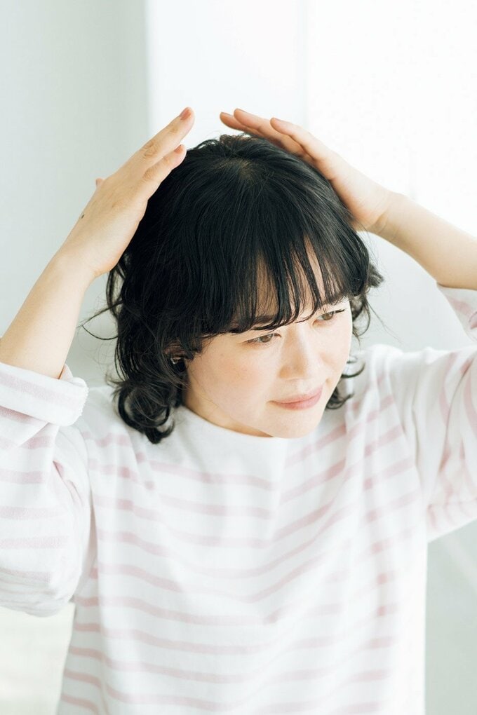 ベタベタとつけすぎないのがコツ