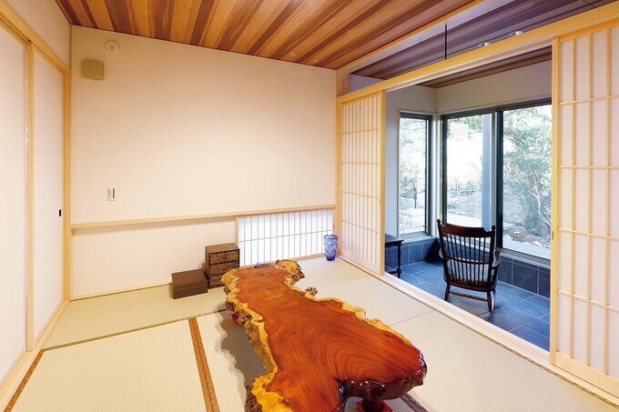 客間として使われる1階和室