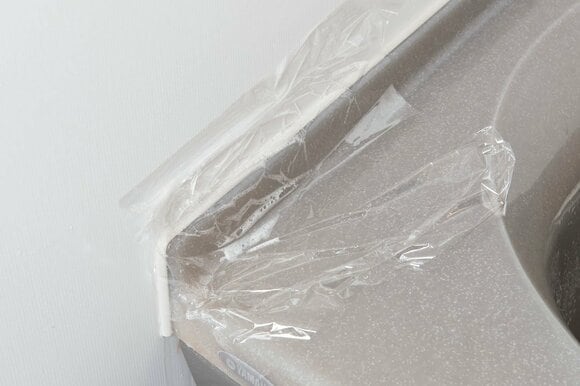 ラップをして10分放置