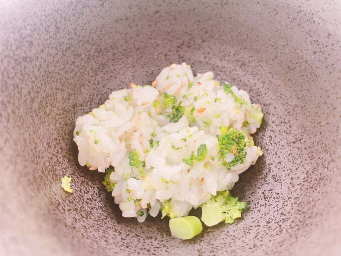 ブロッコリーの混ぜご飯