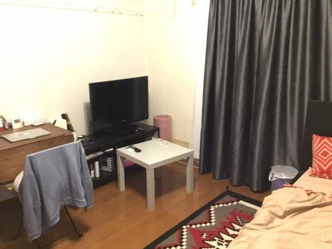 女性の部屋らしさがあまりありませんでした
