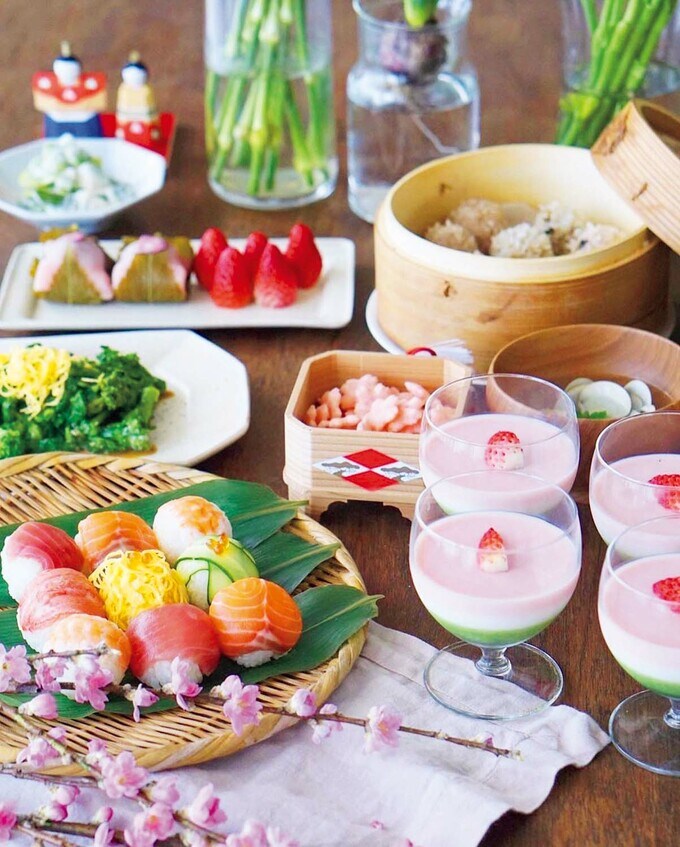 ひな祭りのてまり寿司