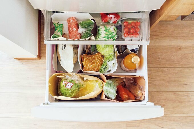 冷蔵庫引き出し