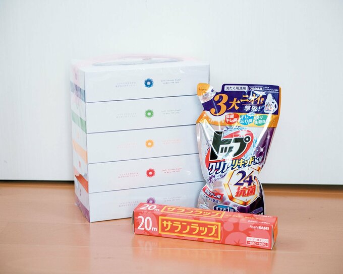 ティッシュラップなど