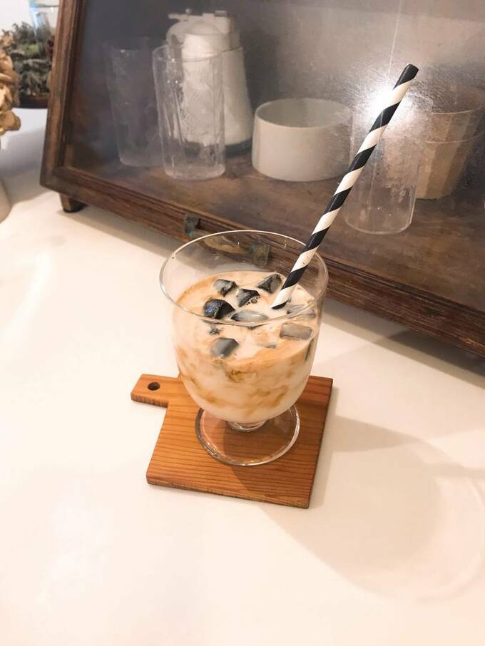 カフェのような氷コーヒーをつくることができます