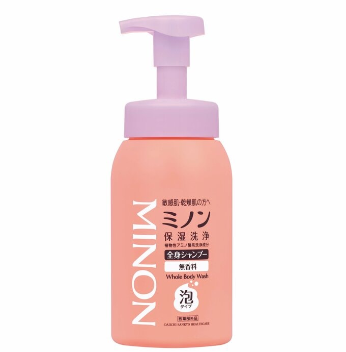 ミノン全身シャンプー泡タイプ
