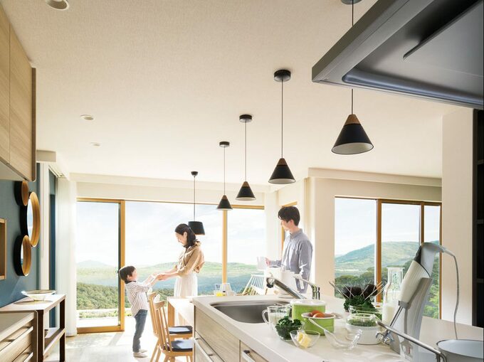 キッチンからの眺め