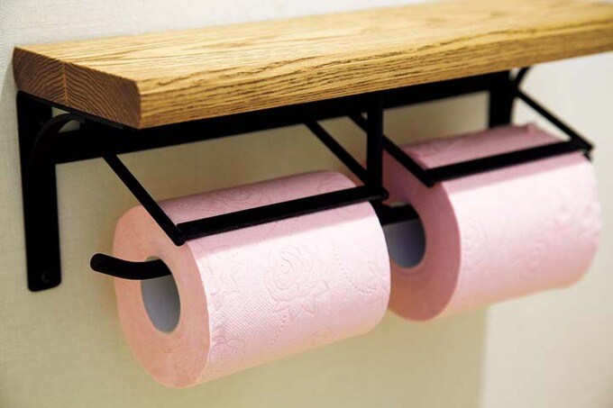 アネストワンのオリジナルのペーパーホルダーを採用