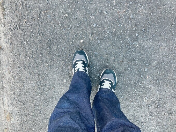 ウォーキング中の様子