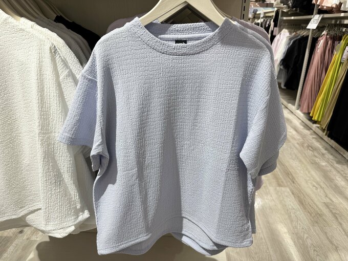 撥水シャーリングストレッチプルオーバー