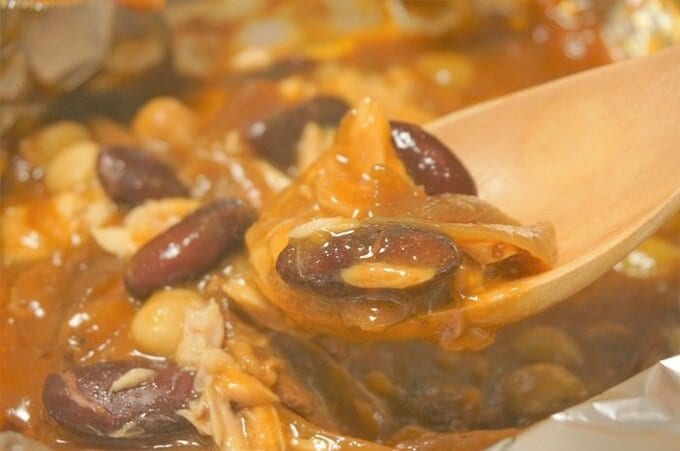 ツナとミックスビーンズのレトルトハヤシ煮