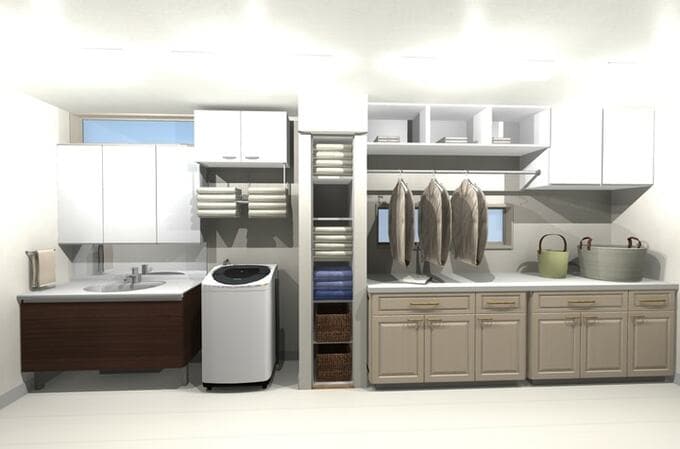 間取りに取り込むと便利なリネン庫