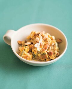 カボチャ煮＋マヨネーズで