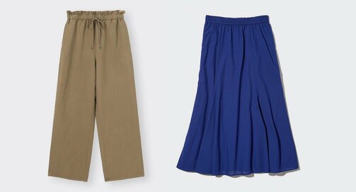 ユニクロ・GUの夏ボトムス4選。肌にはりつかず、涼しく快適！