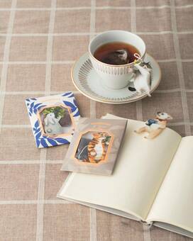 見た目にも癒されるお茶＆コーヒー。プチギフトにもぴったり