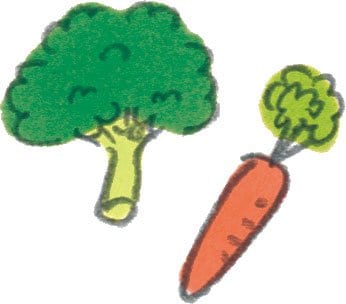 ニンジンブロッコリー