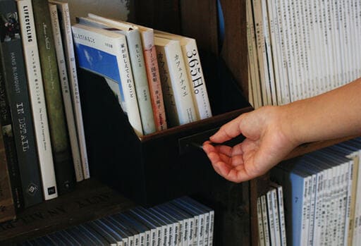 「引き出しボックス」全体を引き出して使う