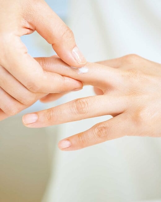 手を柔らかく保つ