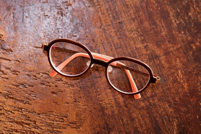 一田憲子さん愛用のメガネ