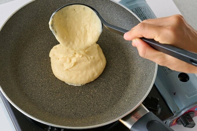 フライパンに入れる